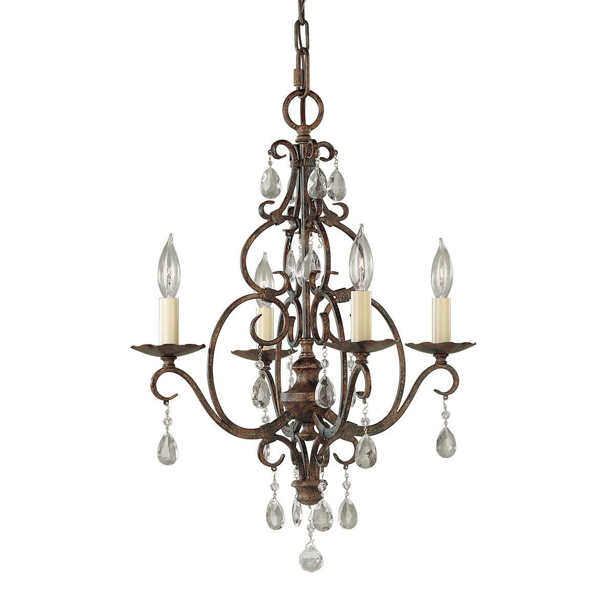 Feiss - Chateau 4 Light Chandelier