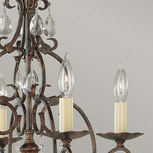 Feiss - Chateau 4 Light Chandelier