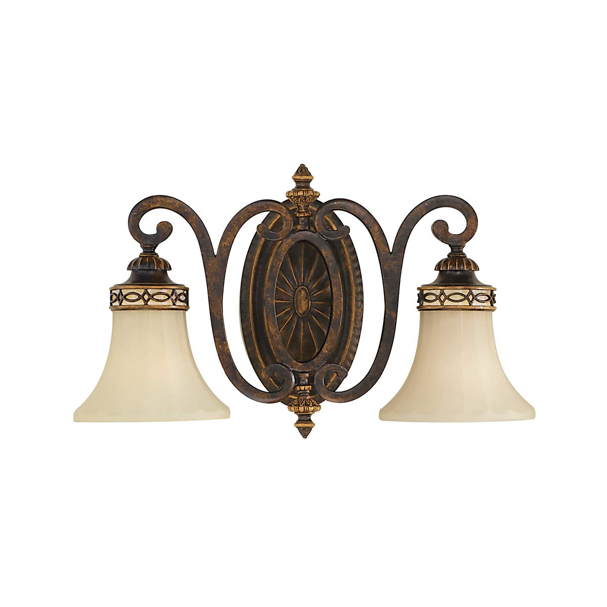 Feiss - Drawing Room 2 Light Wall Light - b