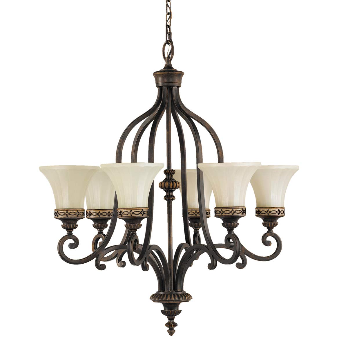 Feiss - Drawing Room 6 Light Chandelier