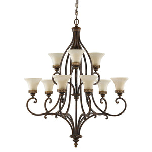 Feiss - Drawing Room 9 Light Chandelier