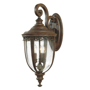 Feiss - English Bridle 3 Light Large Wall Lantern