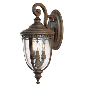 Feiss - English Bridle 3 Light Medium Wall Lantern