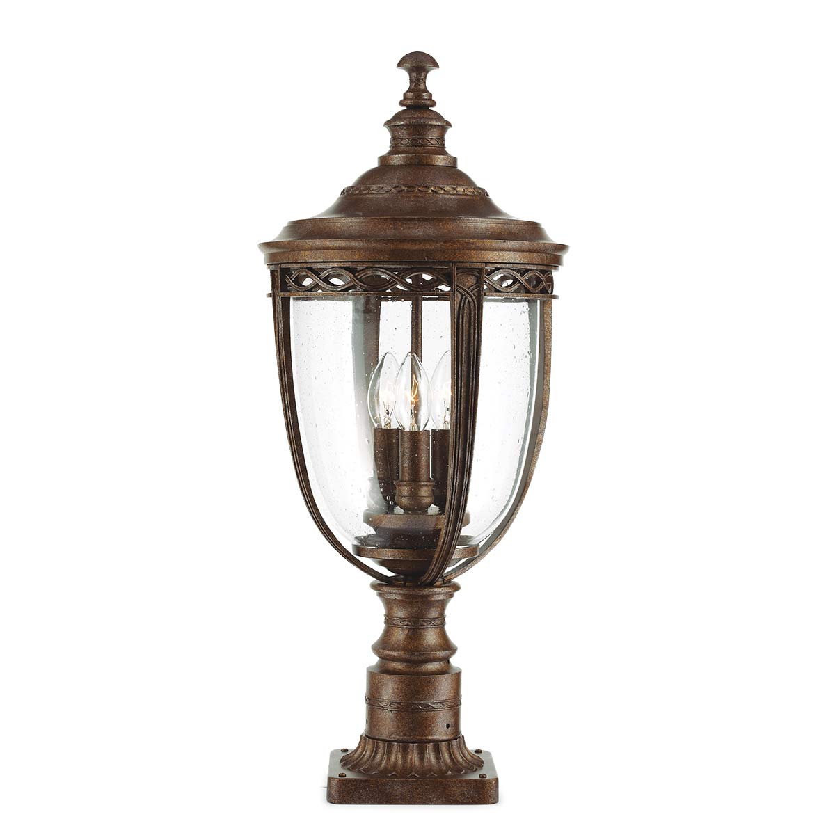 Feiss - English Bridle 3 Light Large Pedestal