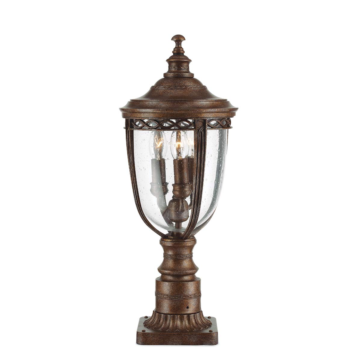 Feiss - English Bridle 3 Light Medium Pedestal