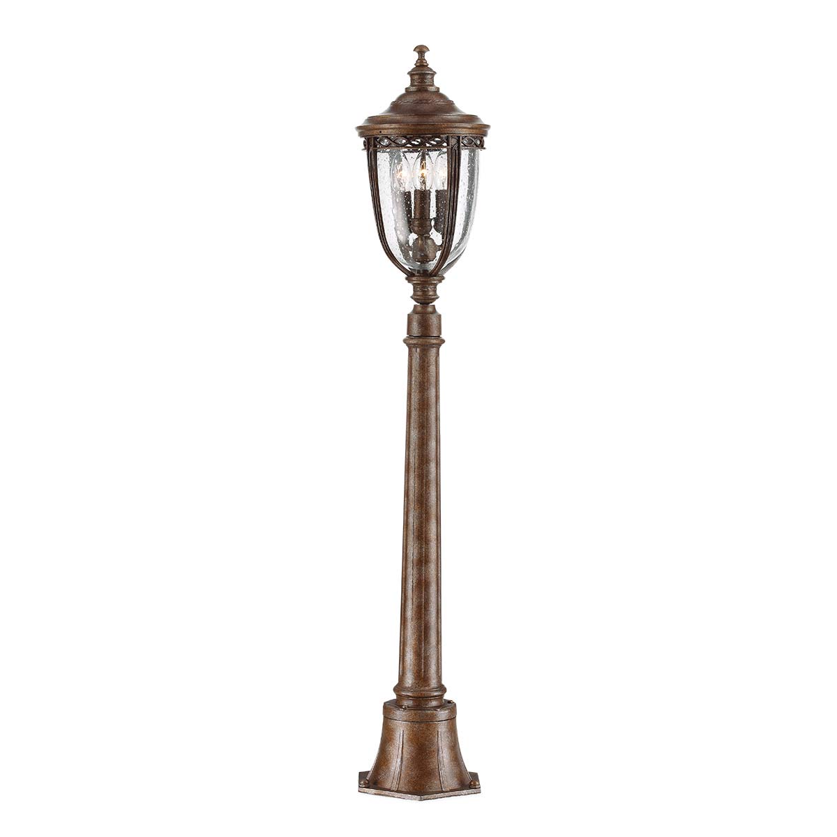 Feiss - English Bridle 3 Light Medium Pillar - Lantern