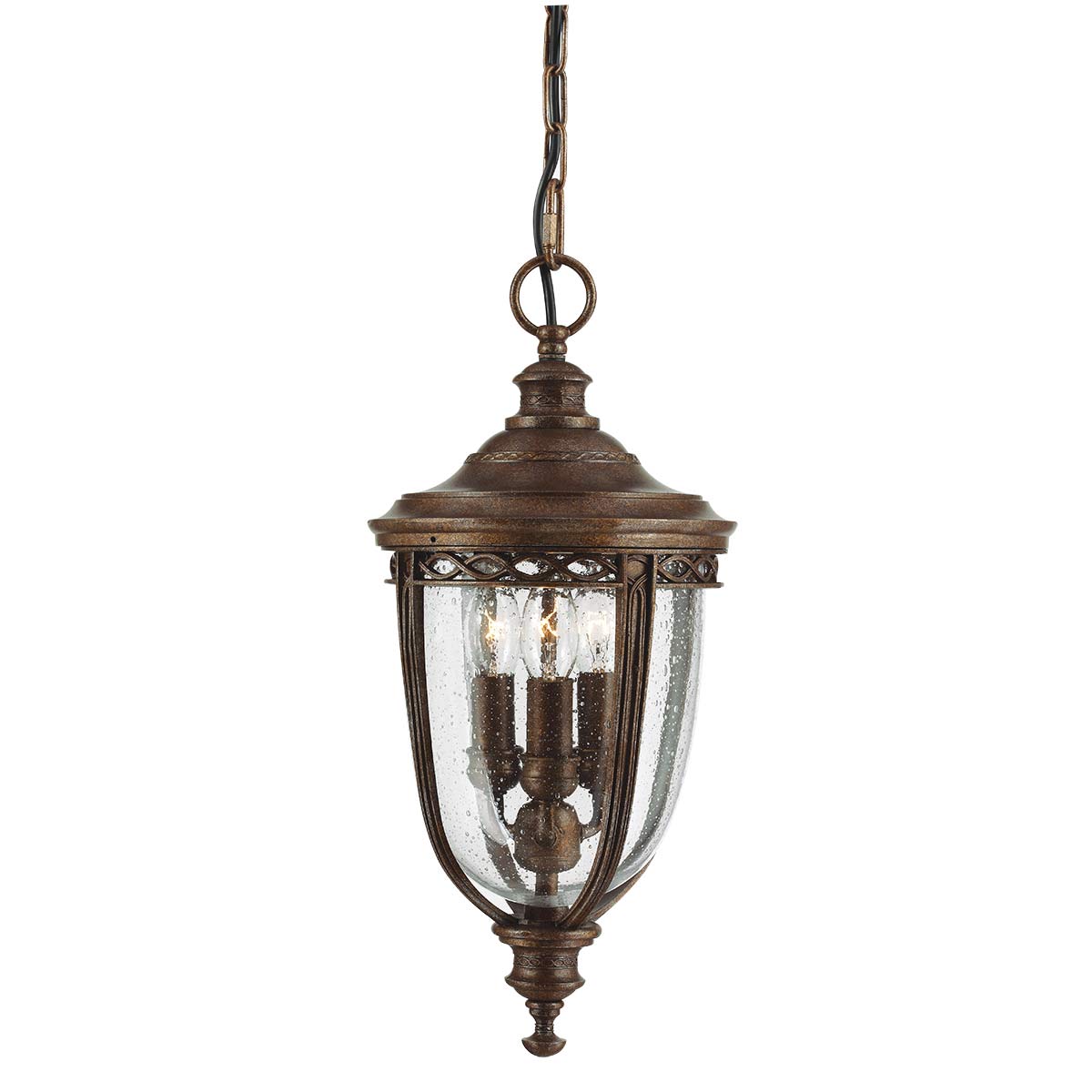 Feiss - English Bridle 3 Light Medium Chain Lantern