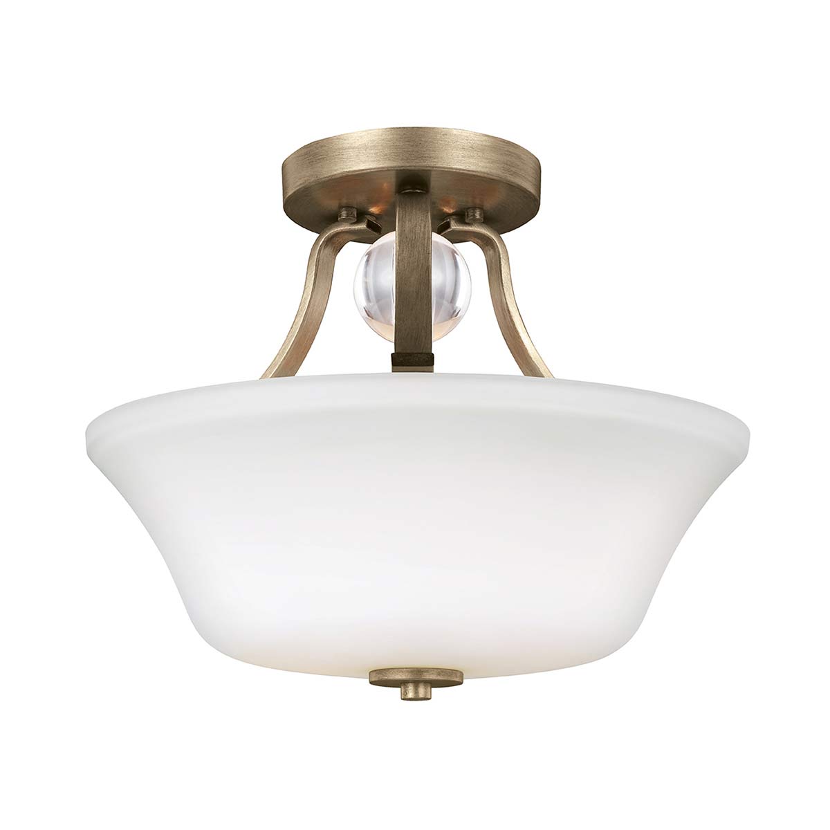 Feiss - Evington 2 Light Semi-Flush