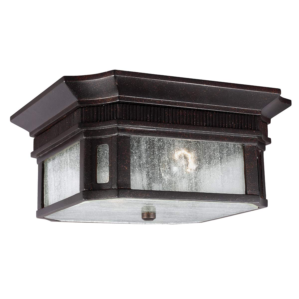 Feiss - Federal 2 Light Outdoor Flush Lantern