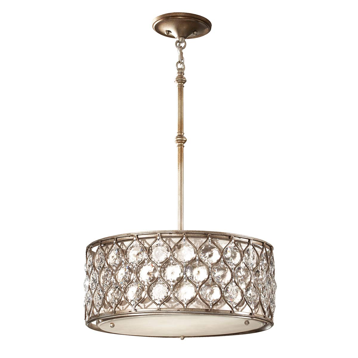 Feiss - Lucia 3 Light Pendant Chandelier