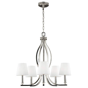 Feiss - Pave 5 Light Chandelier