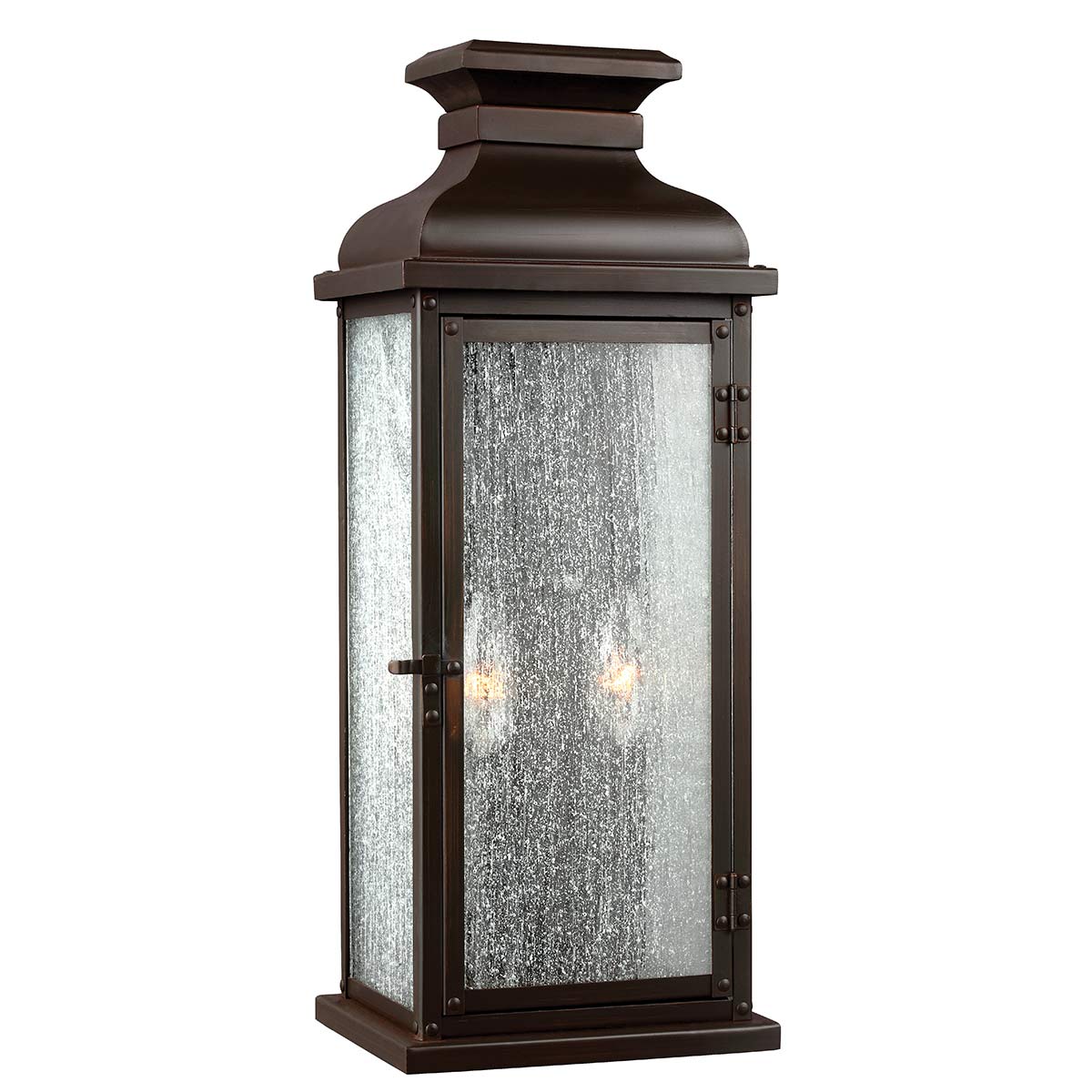 Feiss - Pediment 2 Light Medium Wall Lantern