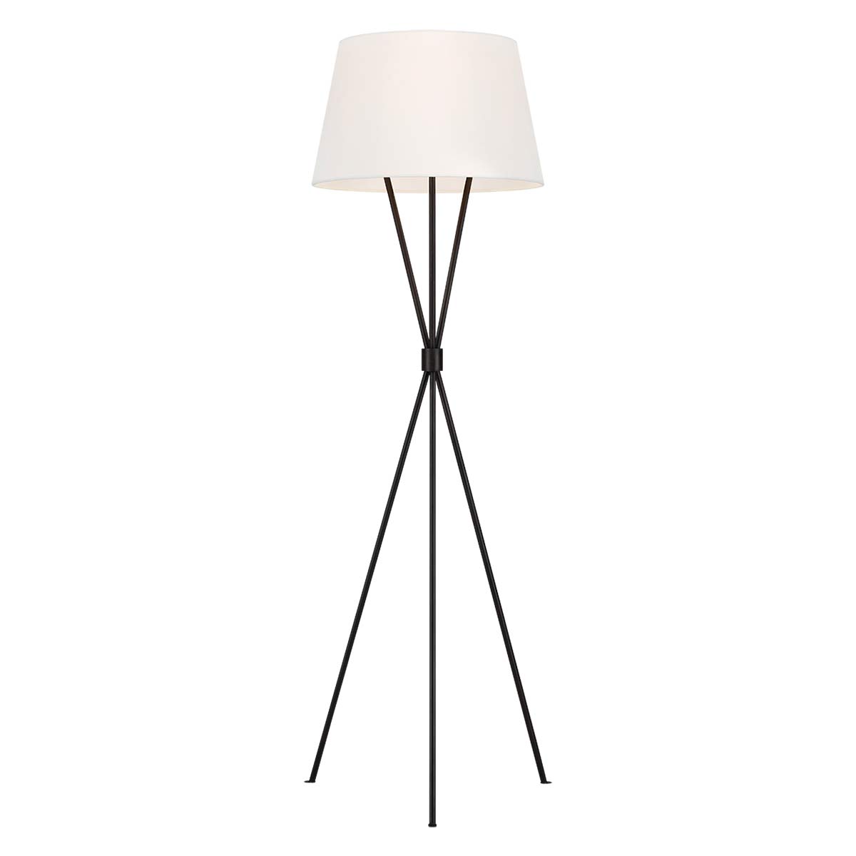 Feiss - Penny 1 Light Floor Lamp - Aged Iron