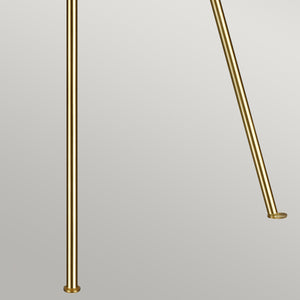 Feiss - Penny 1 Light Floor Lamp - Burnished Brass