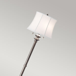 Feiss - Stateroom 2 Light Floor Lamp - Antique Nickel