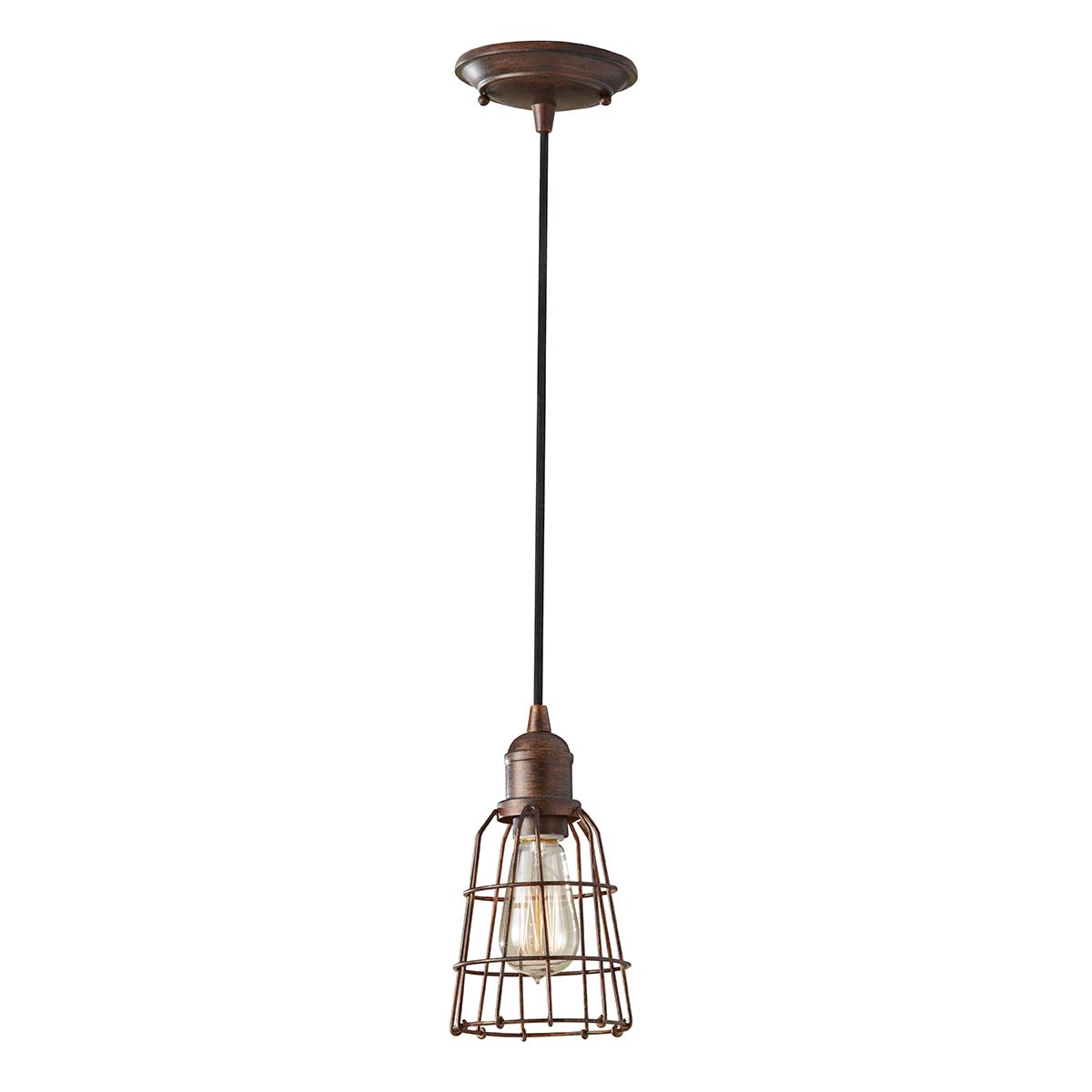 Feiss - Urban Renewal  1 Light Pendant - Parisian Bronze