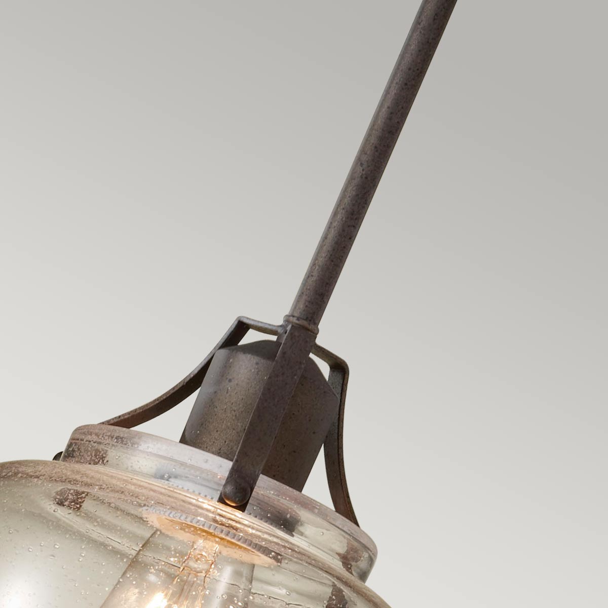 Feiss - Urban Renewal 1 Light Mini Pendant - Rustic Iron