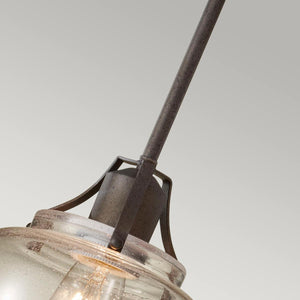 Feiss - Urban Renewal 1 Light Mini Pendant - Rustic Iron