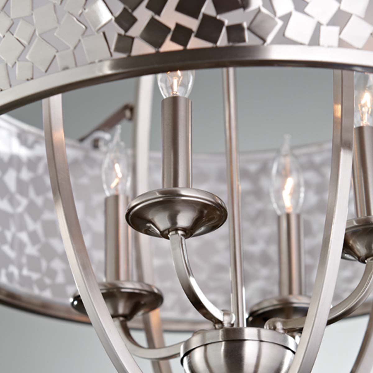 Feiss - Zara 4 Light Large Chandelier