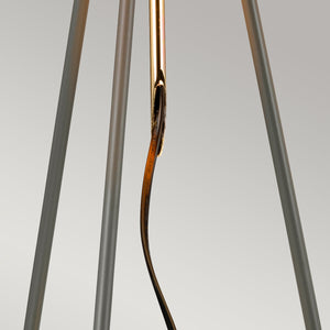 Elstead - Ferrara Table Lamp - Grey and Polished Gold