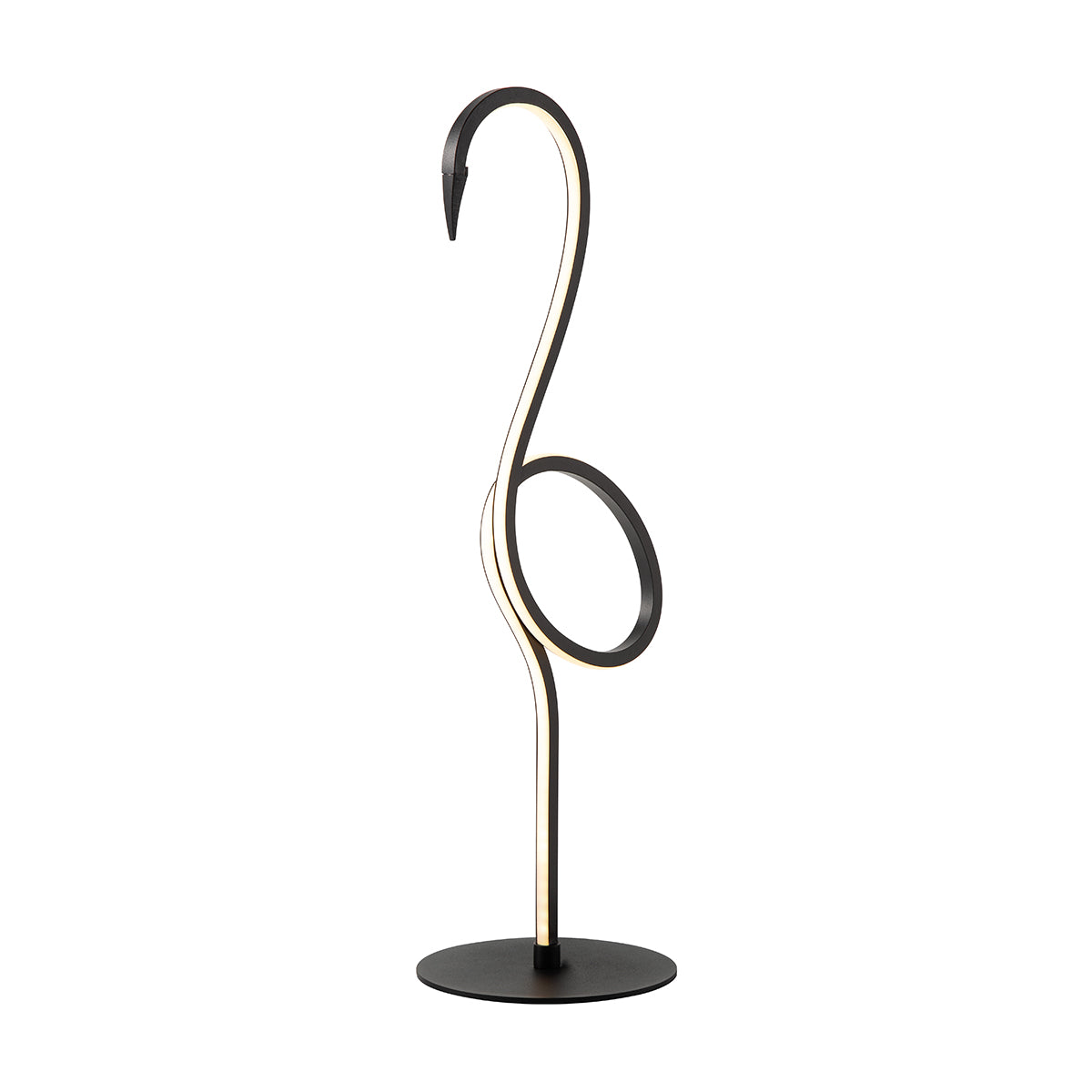 Elstead - Flamingo LED Table Lamp - Black