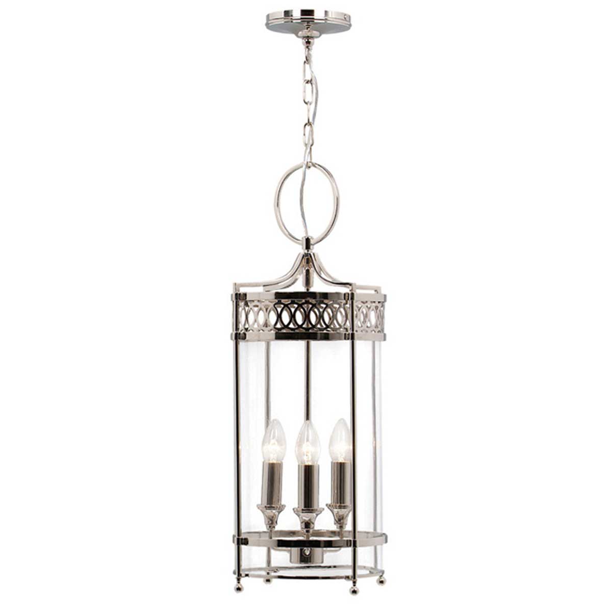 Elstead - Guildhall Pendant - Polished Nickel