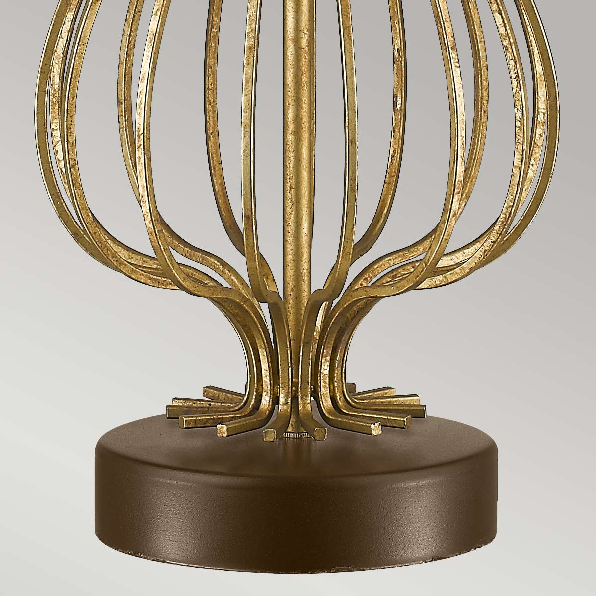 Elstead - Lafitte 1 Light Table Lamp  - Distressed Gold