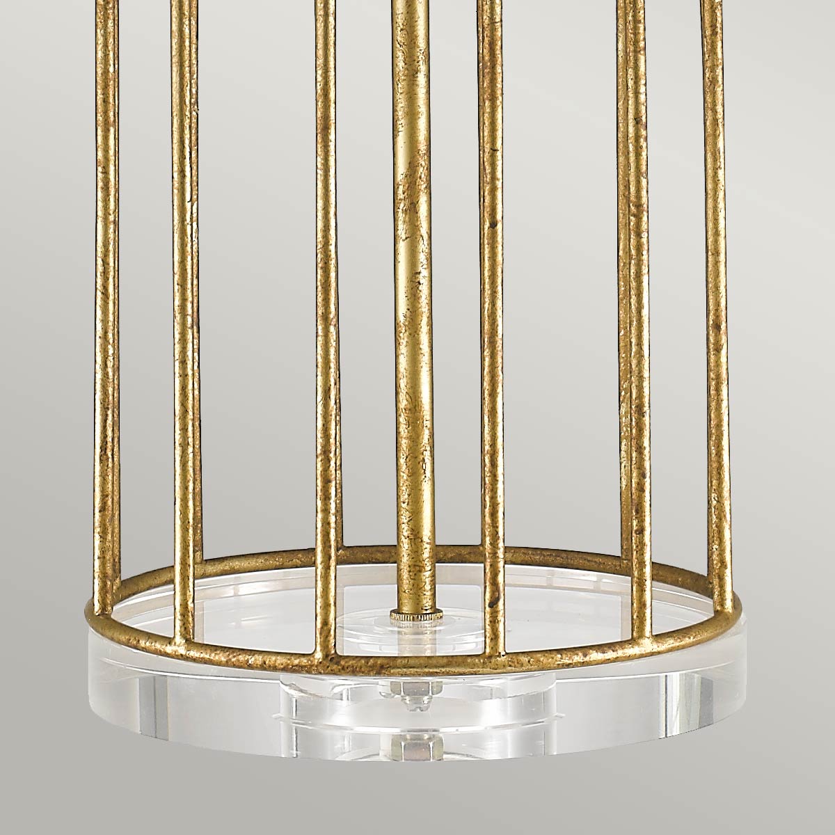 Elstead - Stella 1 Light Table Lamp - Distressed Gold