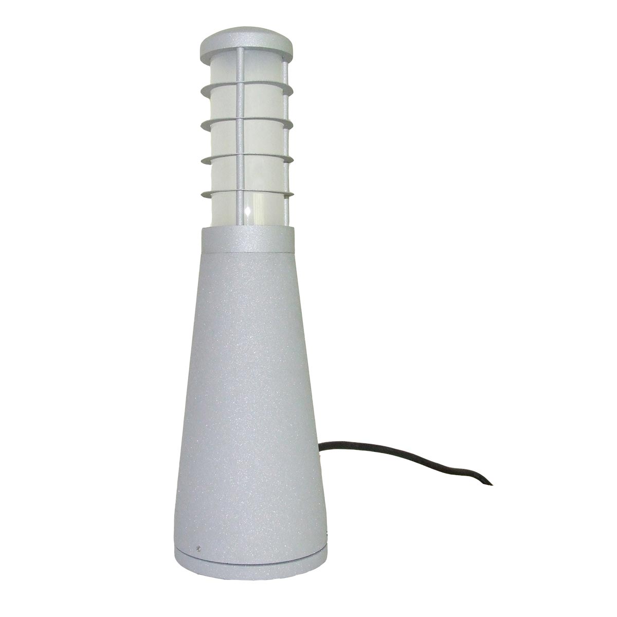 Elstead - Beta Aluminium 4-Ring Bollard - Silver