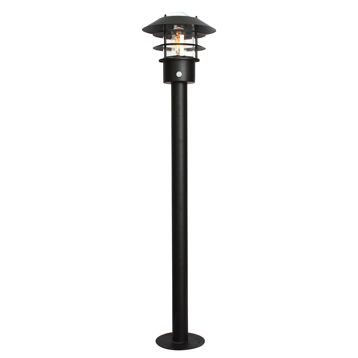 Elstead - Helsingor 1 Light Bollard Lantern with PIR