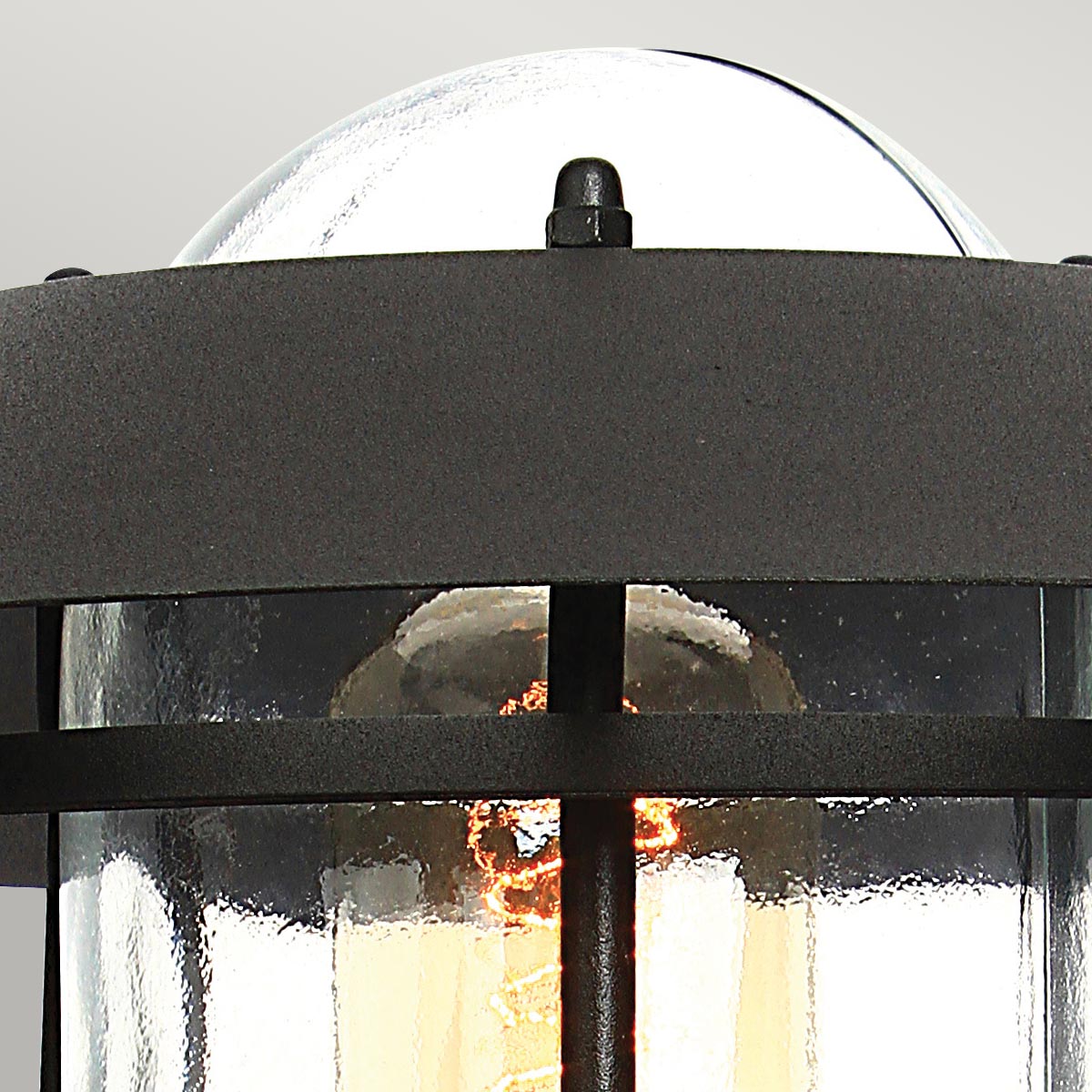 Elstead - Helsingor 1 Light PIR Pedestal Lantern