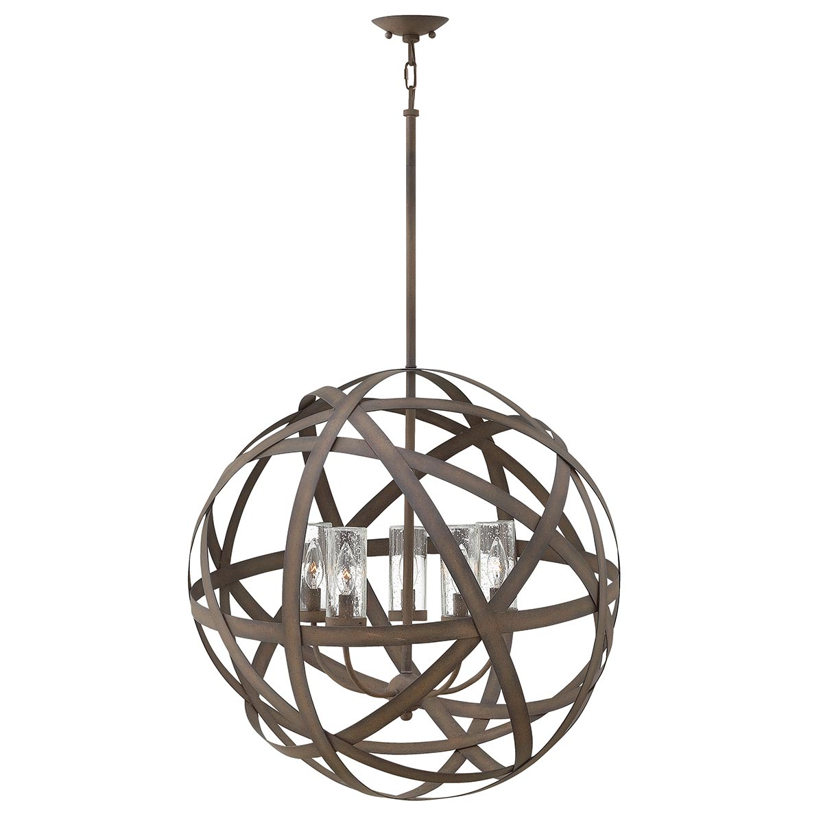 Hinkley - Carson 5 Light Outdoor Chandelier