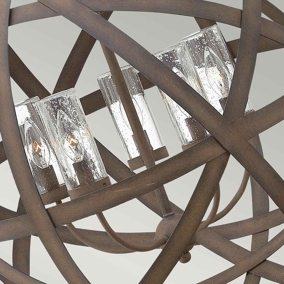 Hinkley - Carson 5 Light Outdoor Chandelier