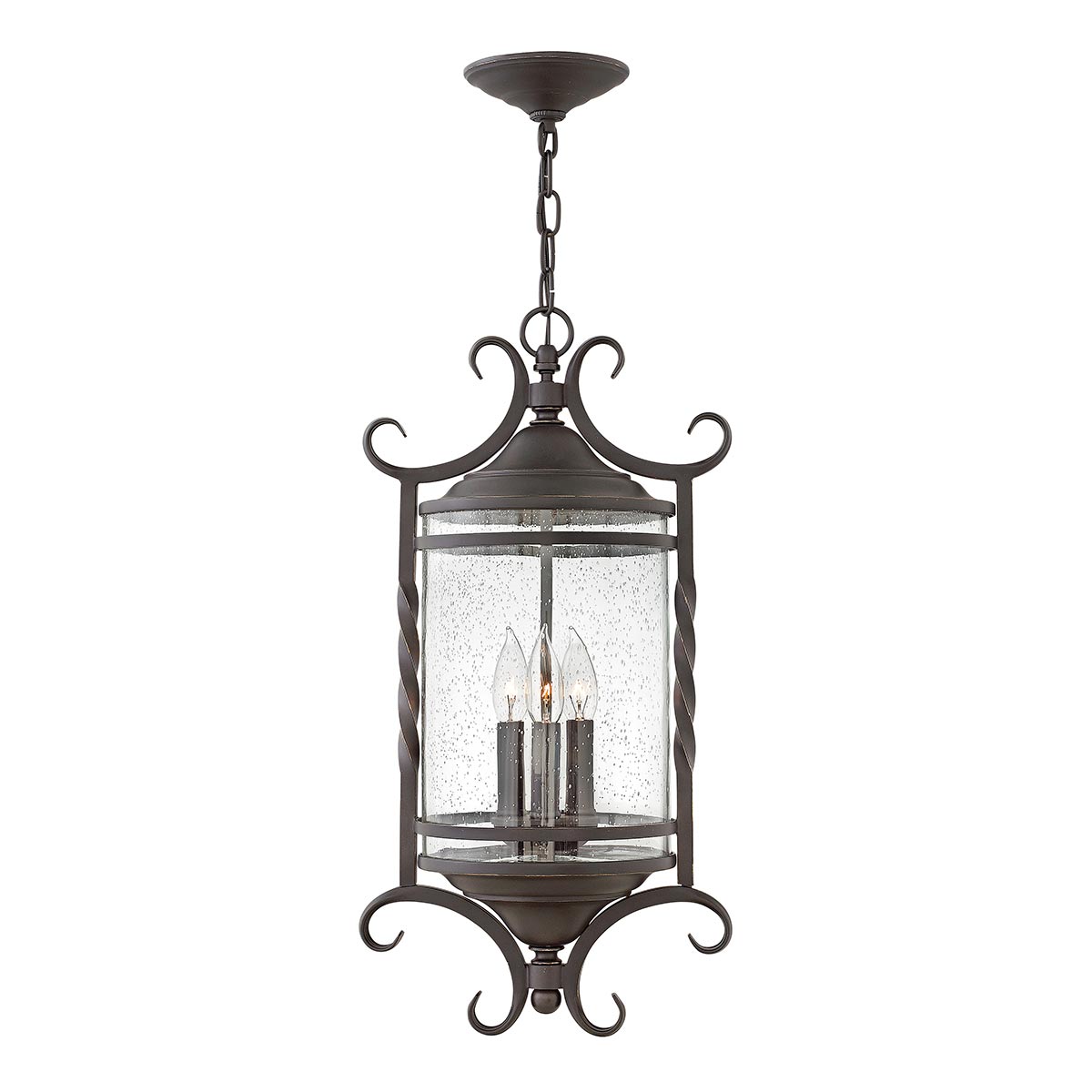 Hinkley - Casa 3 Light Chain Lantern