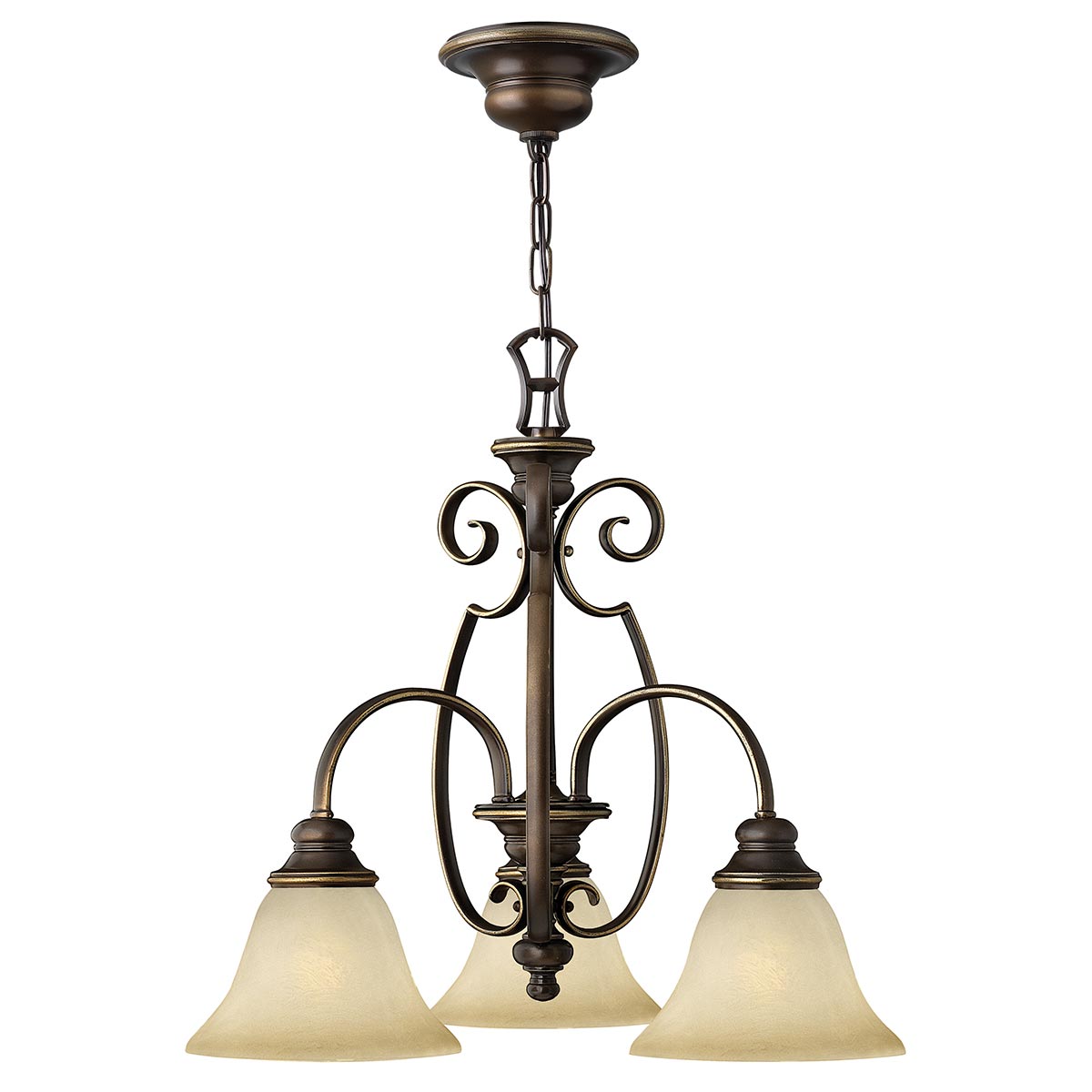 Hinkley - Cello 3 Light Chandelier