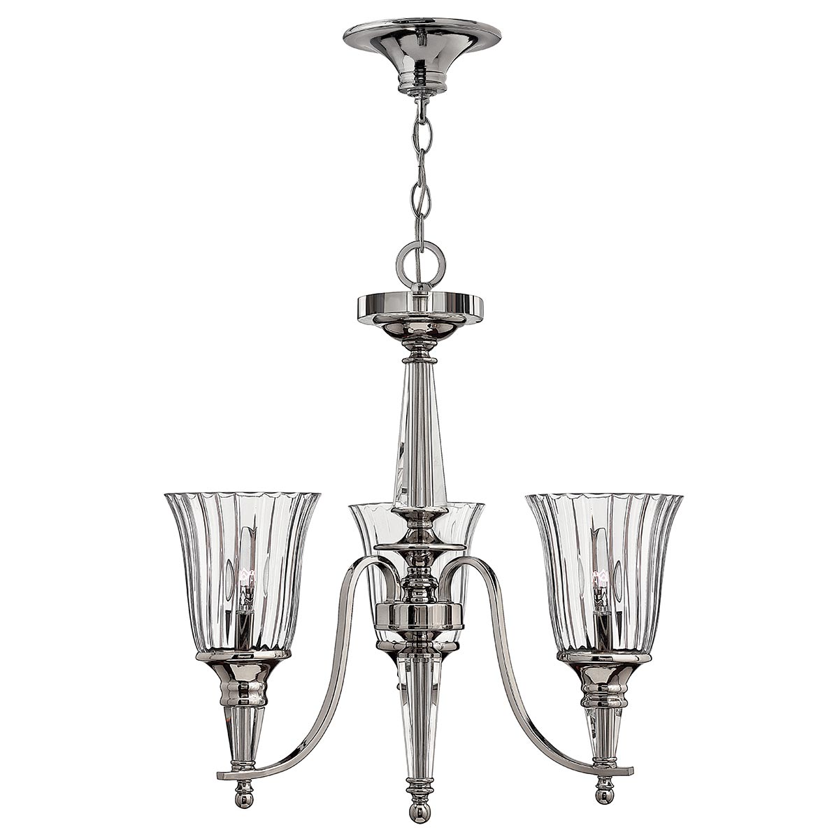 Hinkley - Chandon 3 Light Chandelier