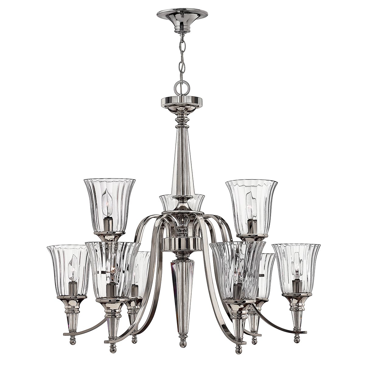 Hinkley - Chandon 9 Light Chandelier