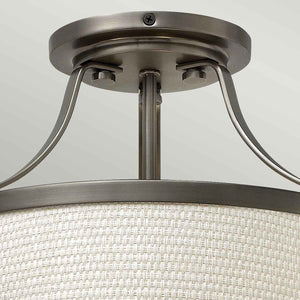 Hinkley - Charlotte 3 Light Semi-Flush