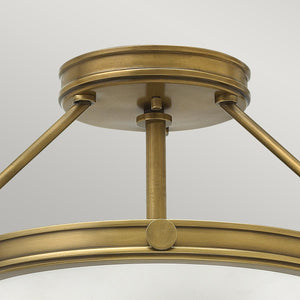 Hinkley - Collier 3 Light Semi-Flush