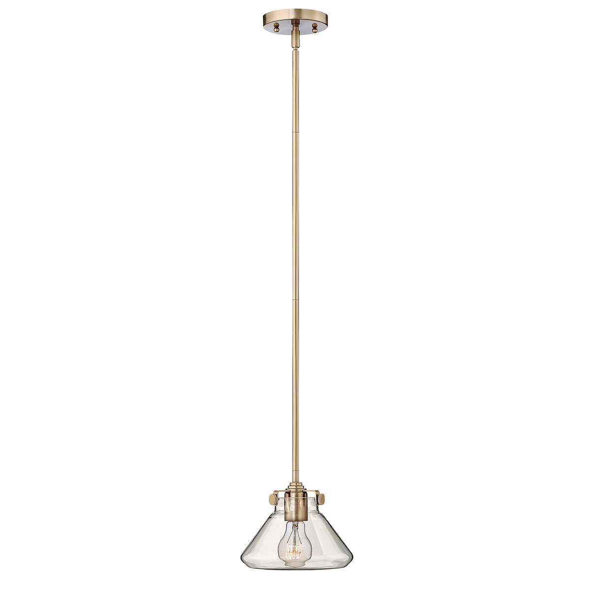 Hinkley - Congress 1 Light Clear Glass Pendant