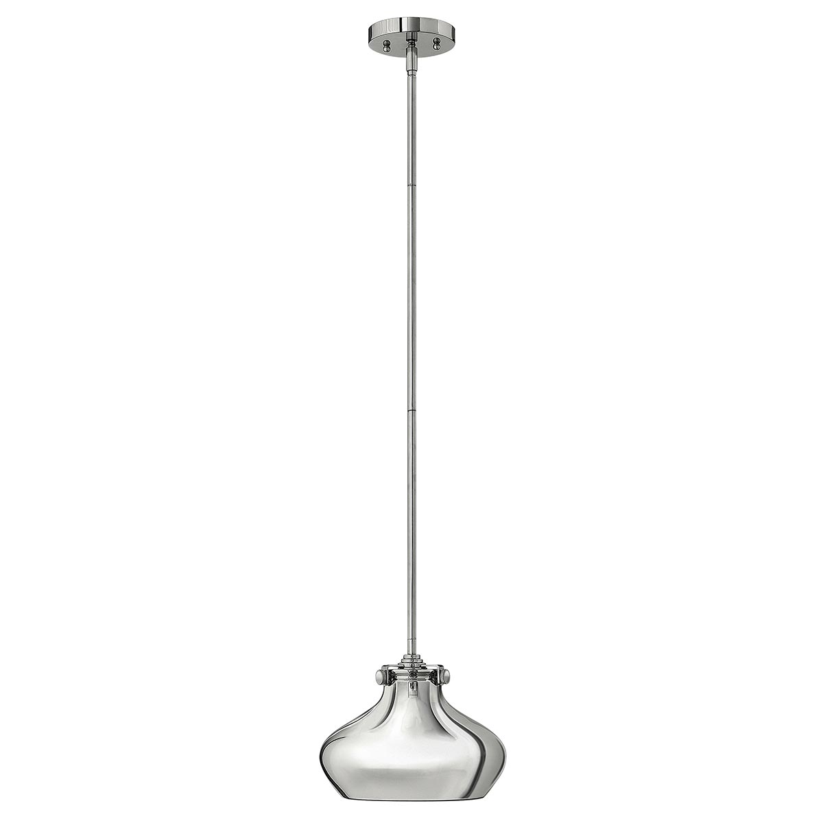 Hinkley - Congress 1 Light Pendant - Chrome