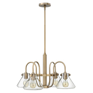 Hinkley - Congress 4 Light Clear Glass Chandelier