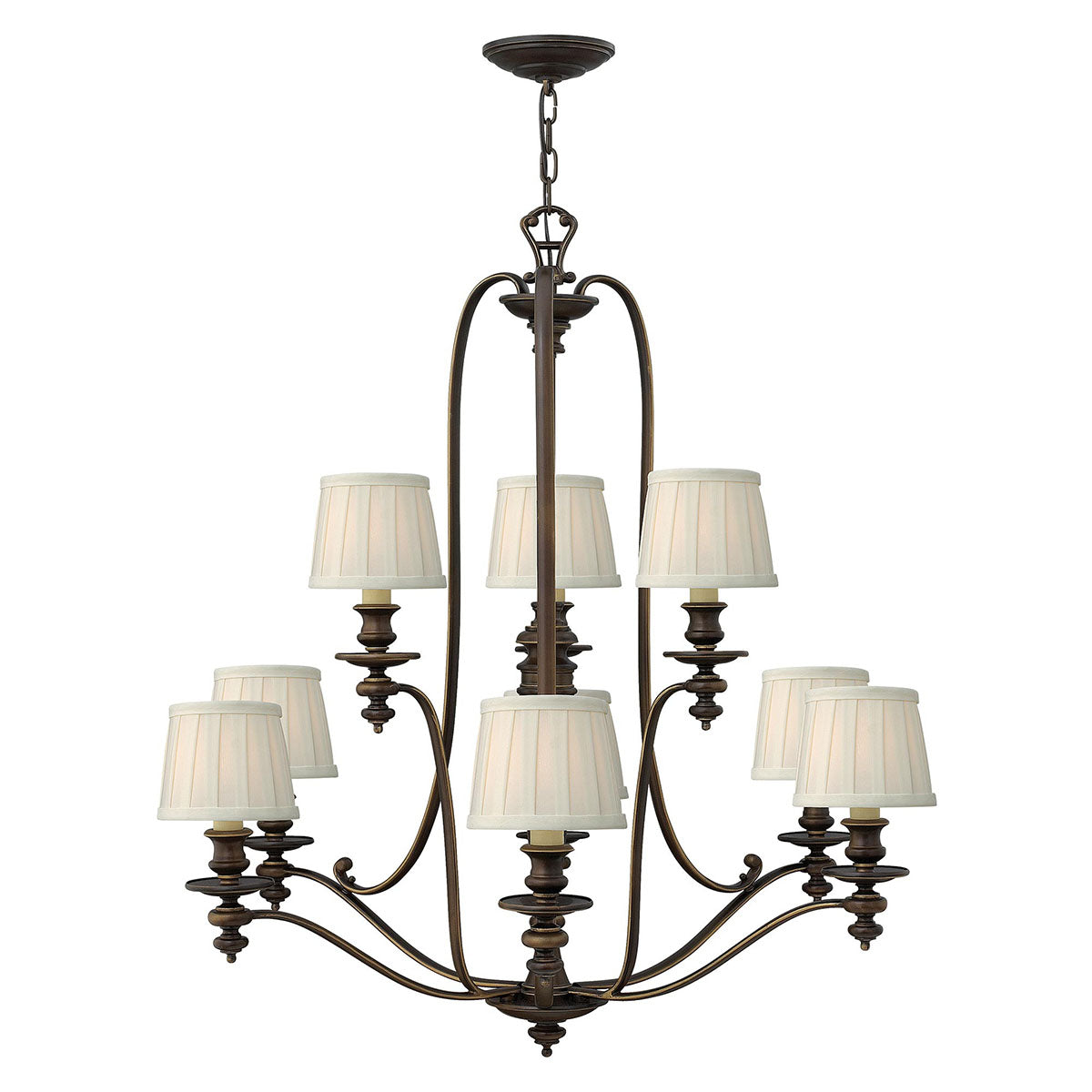 Hinkley - Dunhill 9 Light Chandelier