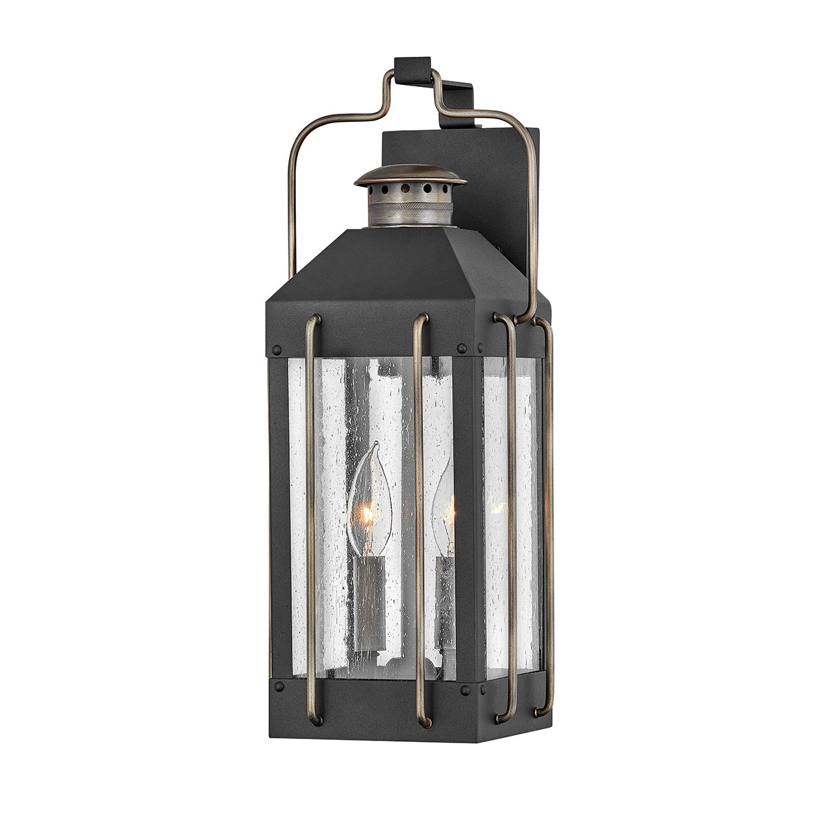 Hinkley - Fitzgerald 2 Light Medium Wall Lantern