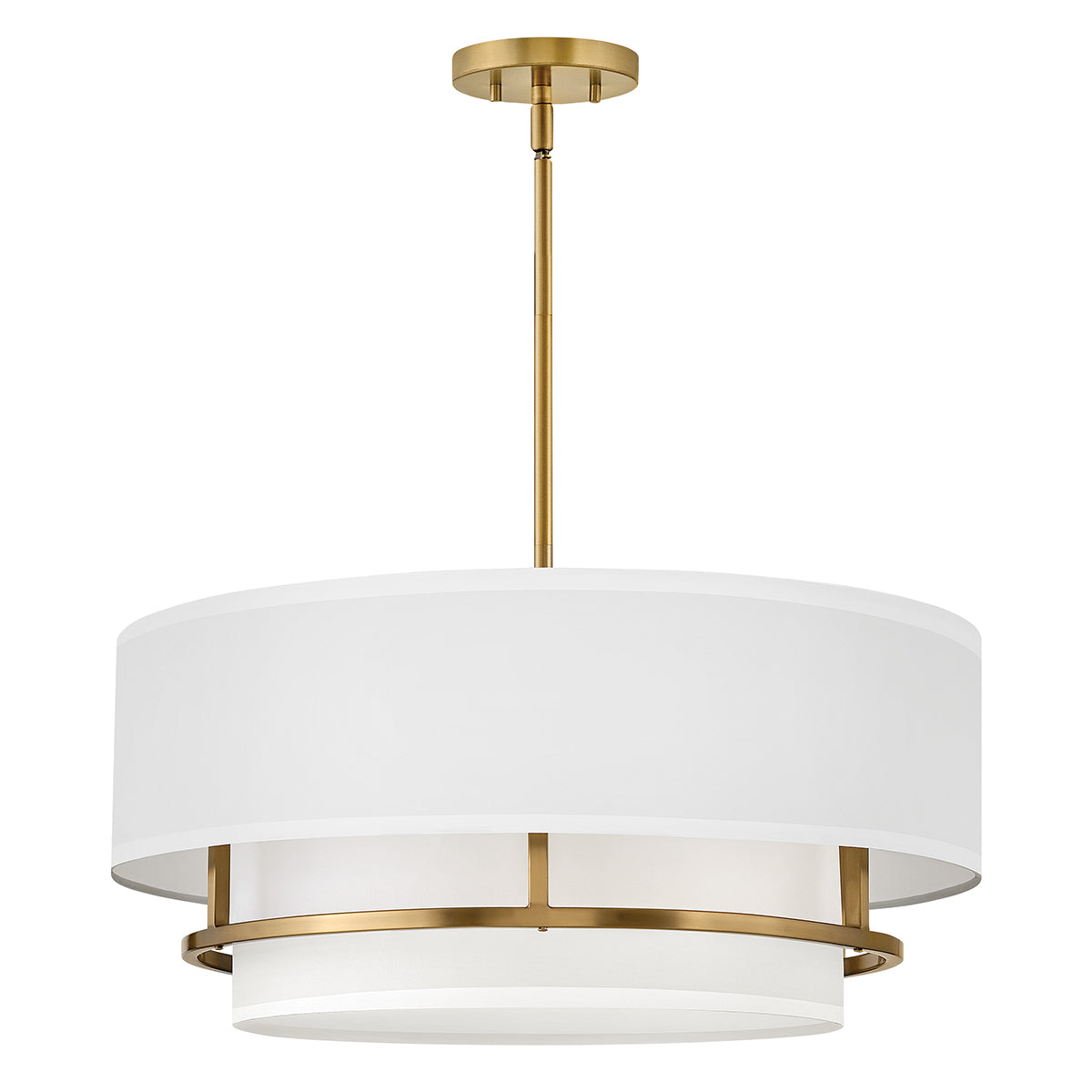 Hinkley - Graham 4 Light  Duo Mount  - Lacquered Brass