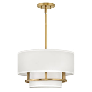 Hinkley - Graham 3 Light  Duo Mount  - Lacquered Brass