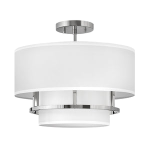 Hinkley - Graham 3 Light  Duo Mount  - Polished Nickel