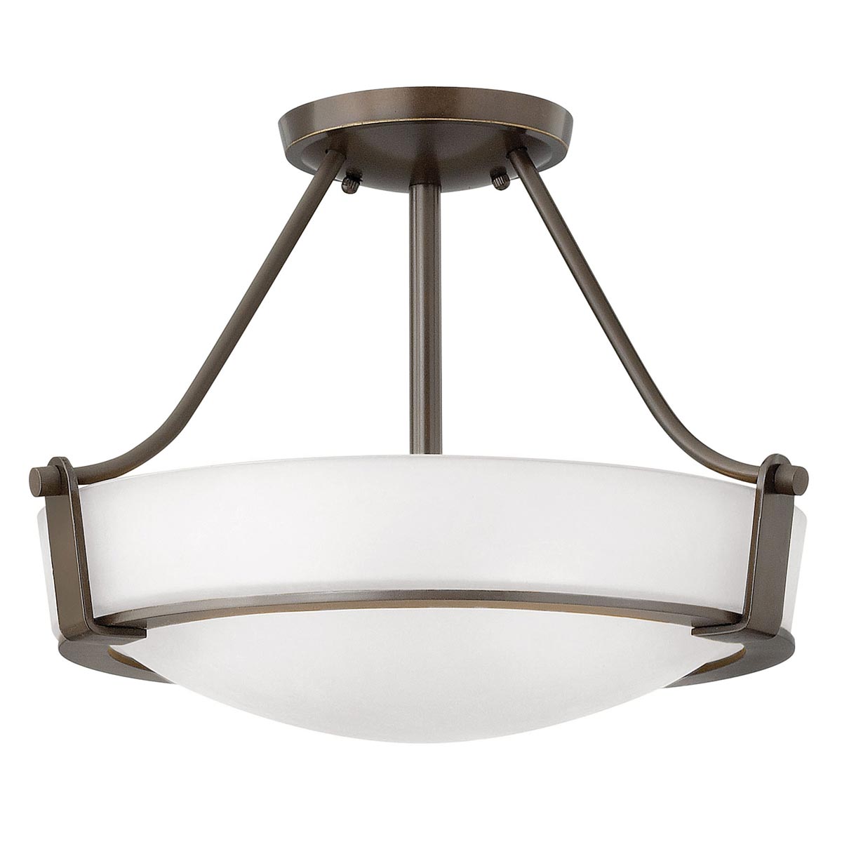 Hinkley - Hathaway 2 Light Small Semi-flush - Olde Bronze