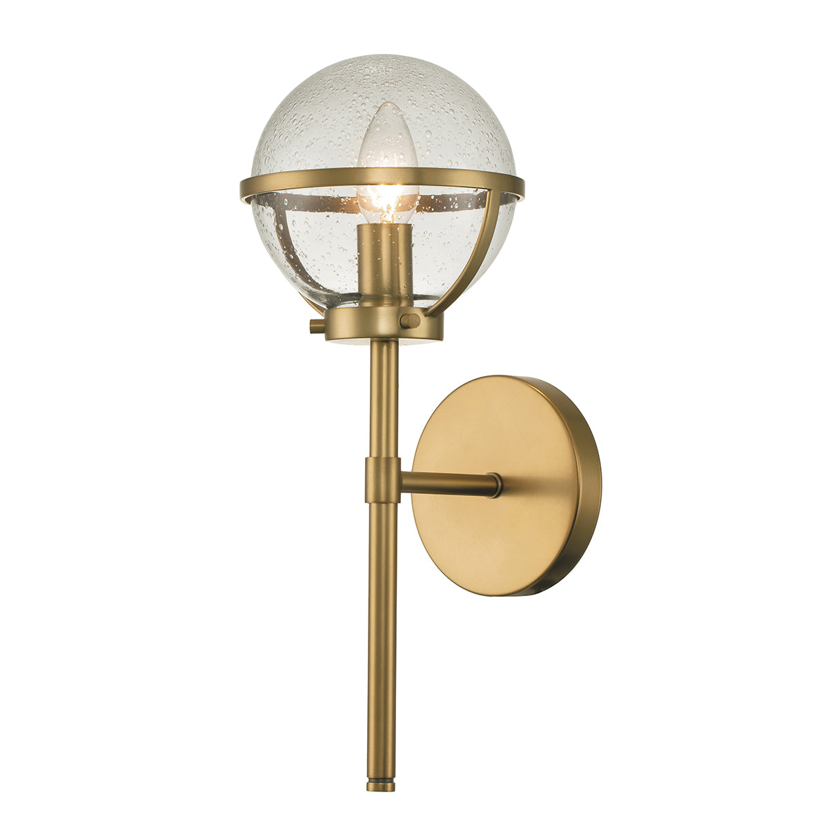 Hinkley - Hollis 1 Light Wall Light - C - Heritage Brass