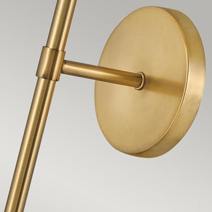 Hinkley - Hollis 1 Light Wall Light - Heritage Brass